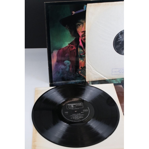 2 - Vinyl - Jimi Hendrix Electric Ladyland on Track 61300819 blue text, Jimi to the right when gatefold ... 