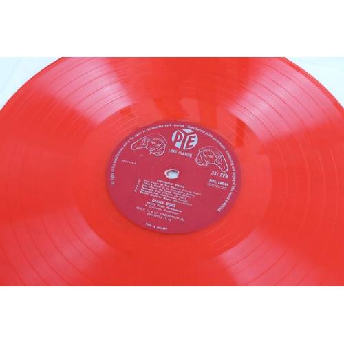 25 - Signed Vinyl - Diana Dors Swingin Dors LPs on Pye red vinyl, vg, autographed 'To Tony Sincerely Your... 