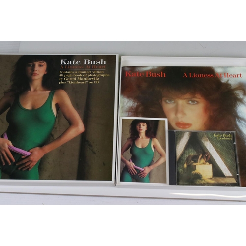 408 - Box Set - Scarce ltd edn Kate Bush A Lioness At Heart Box Set with postcard, 48 page booklet, poster... 