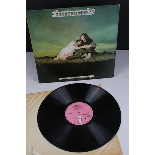 412 - Vinyl - John & Beveryly Martin Stormbringer LP on Island ILPS0113 with pink label and 'i' logo, vg/v... 