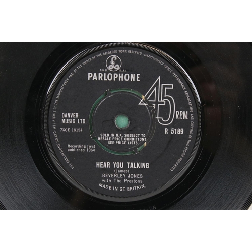 414 - Vinyl - Beverley Jones & The Prestons Heat Wave 45 on Parlophone R5189 in company sleeve, vg