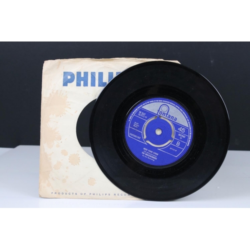 416 - Vinyl - The Muleskinners Back Door Man / Need Your Lovin' 45 on Fontana TF527 in Philips company sle... 