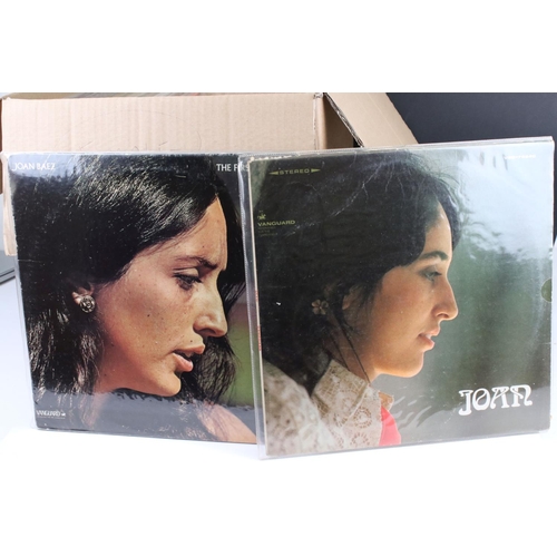 419 - Vinyl - Around 40 LPs from female artists to include Joan Baez, Nancy Sinatra, Nancy Wilson etc, sle... 