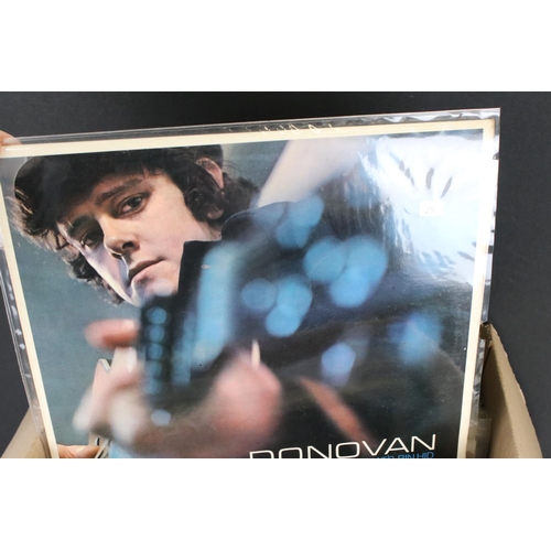 428 - Vinyl - Around 60 1960/70s Rock / Pop / Beat LPs to include Man, Hollies, Donovan, Faces etc, sleeve... 