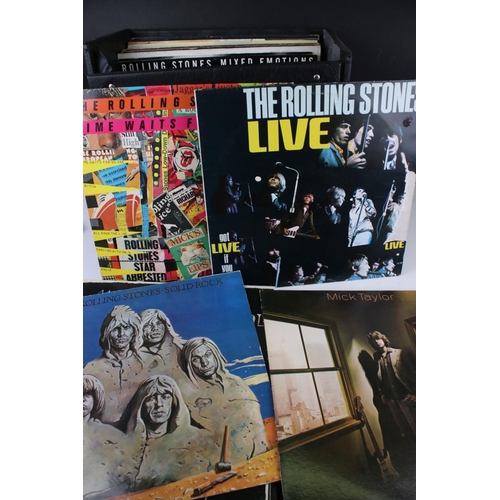 448 - Vinyl - Around 45 The Rolling Stones and band members LPs, 12