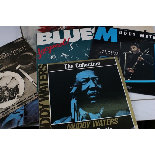 450 - Vinyl - Blues collection of 17 LP's to include Sonny Boy Williamson, B.B King, T Bone Walker, John L... 