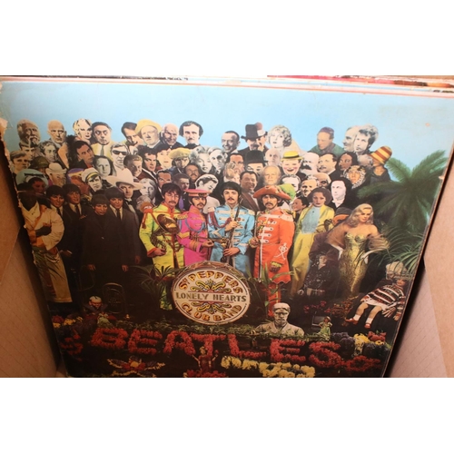 458 - Vinyl - Rock & Pop collection of 29 LP's featuring The Beatles, Rolling Stones, Jimi Hendrix, Blind ... 