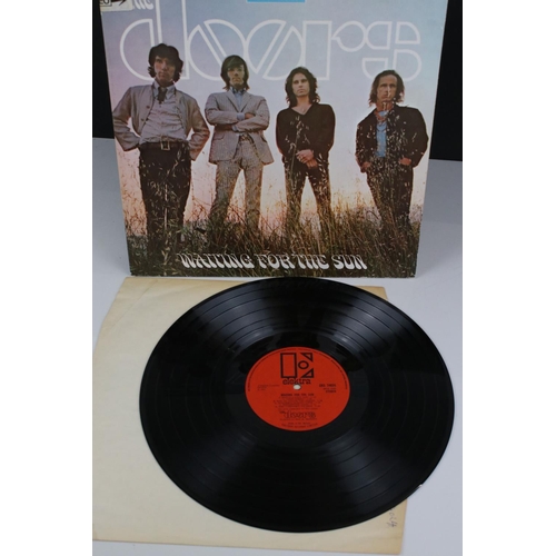 479 - Vinyl - The Doors Two Early LP's to include Waiting For The Sun (Elektra EKS 74024) orange label wit... 