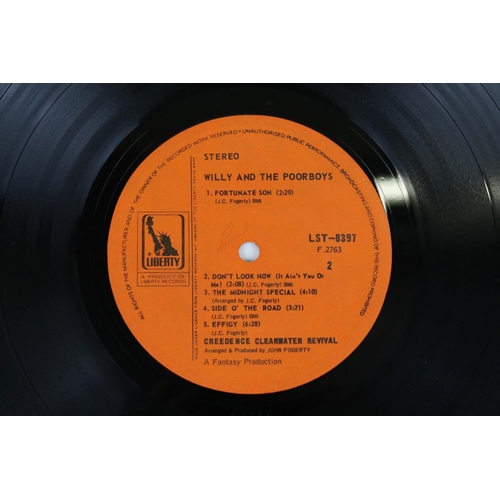 481 - Vinyl - Creedence Clearwater Revival Willy And The Poor Boys (LS7 8397) Stereo, on the orange Fantas... 