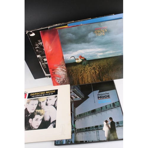 489 - Vinyl - Depeche Mode - 8 x LPs to inclide Construction Time Again, Black Celebration, 101, Violator,... 