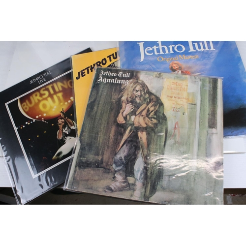 491 - Vinyl - 14 Jethro Tull LPs to include some duplictaes, featuring This Was, Thick as a Brick x 2, Son... 