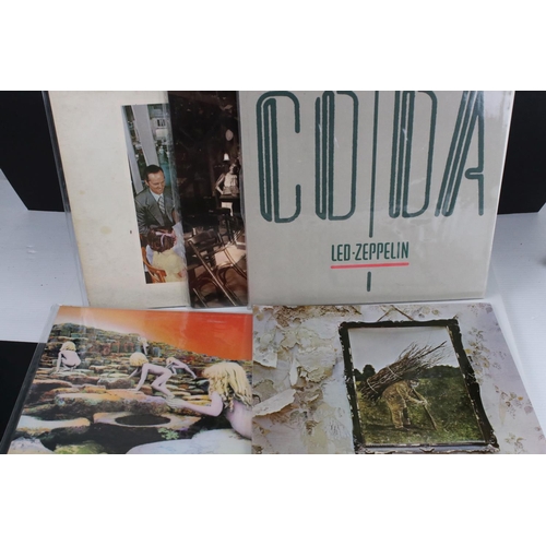 492 - Vinyl - 10 Led Zeppelin LPs to include some duplicates including III (2401002) and (K50002) German p... 