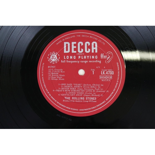 1399 - Vinyl - The Rolling Stones Out Of Our Heads (Decca LK 4733) mono, non flipback sleeve by Robert Stac... 