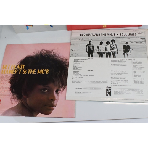 1401 - Vinyl - Booker T And The MG's collection of 4 LP's to include Soul Limbo, Melting Pot, The Booker T ... 