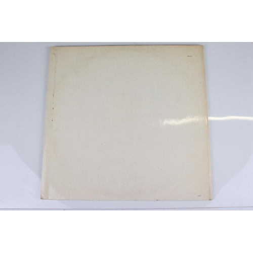 1402 - Vinyl - The Beatles - The White Album, numbered 0418438, top loading double sleeve with original bla... 