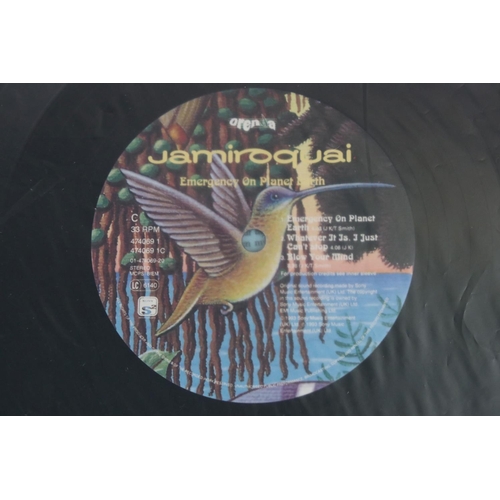 1406 - Vinyl - Jamiroquai Emergency On Planet Earth (
Sony S2 Soho Square ‎– 474069 1).  Sleeve VG with rin... 