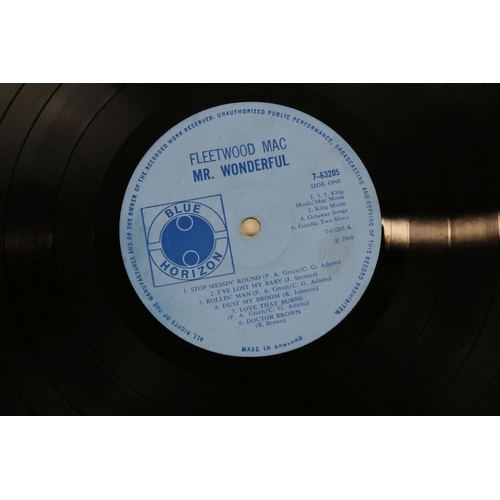 1411 - Vinyl - Fleetwood Mac Mr Wonderful (Blue Horizon 7 63205) gatefold sleeve.  Sleeve VG- buffering to ... 