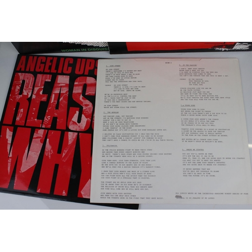 1429 - Vinyl - Punk - Angelic Upstarts - Reason Why? LP plus 2 x 12