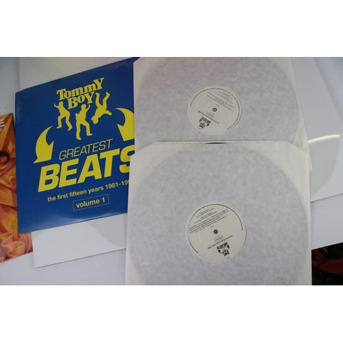 1439 - Vinyl - Four Tommy Boy Greatest Beats LP vol 1 - 4 featuring various artists plus a Afrika Bam Bam B... 