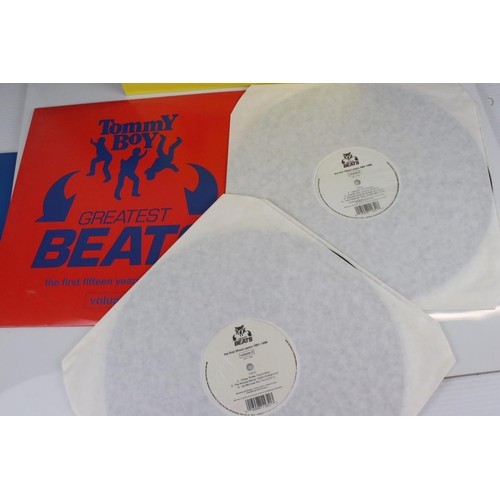 1439 - Vinyl - Four Tommy Boy Greatest Beats LP vol 1 - 4 featuring various artists plus a Afrika Bam Bam B... 