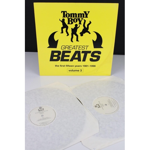 1439 - Vinyl - Four Tommy Boy Greatest Beats LP vol 1 - 4 featuring various artists plus a Afrika Bam Bam B... 