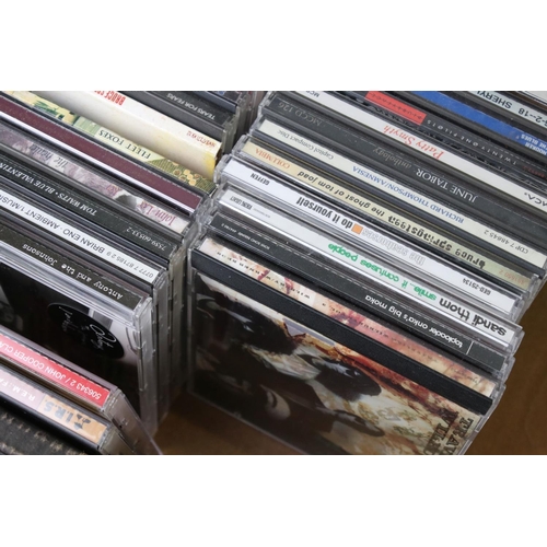 1440 - CDs - Around 300 CDs featuring various artists and genres to include Bob Dylan, Santana, Sheryl Crow... 