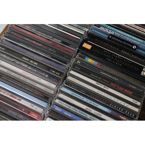 1440 - CDs - Around 300 CDs featuring various artists and genres to include Bob Dylan, Santana, Sheryl Crow... 