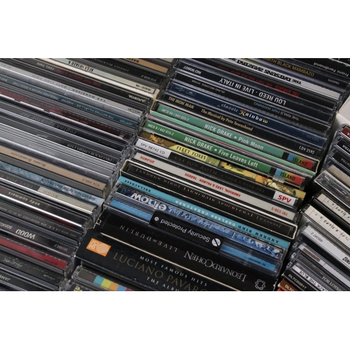 1440 - CDs - Around 300 CDs featuring various artists and genres to include Bob Dylan, Santana, Sheryl Crow... 