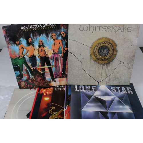 1461 - Vinyl - Approx 30 Rock & Pop LP's to include Whitesnake, Judas Priest, Rainbow, AC/DC and many other... 