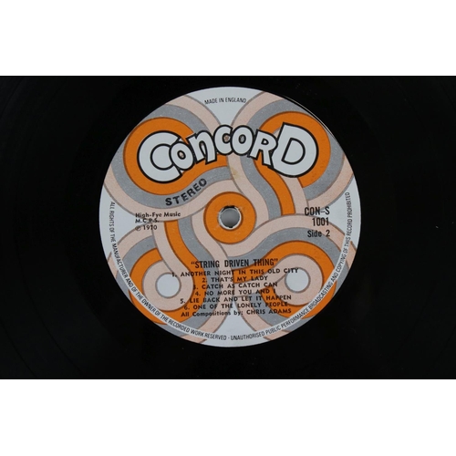 1483 - Vinyl - String Driven Thing self titled LP on Concord CON1001 Stereo, first album for the Concorde l... 