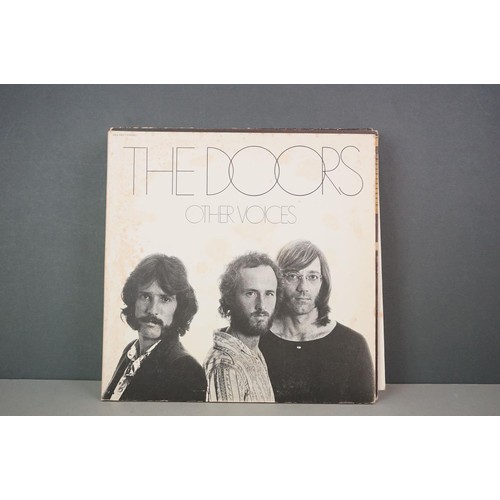 221 - Vinyl - Sixteen The Doors vinyl LP's to include Waiting For The Sun (Elektra Records EKS 74024), The... 