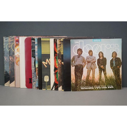 221 - Vinyl - Sixteen The Doors vinyl LP's to include Waiting For The Sun (Elektra Records EKS 74024), The... 