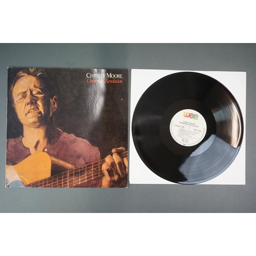 1092 - Vinyl - Five Christy Moore vinyl LP's to include Prosperous (Tara Records TARA 2008), What Ever Tick... 