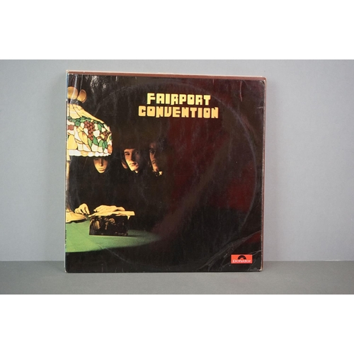 1093 - Vinyl - Eleven Fairport Convention vinyl LP's to include Angel Delight (Island Records ILPS 9162), W... 