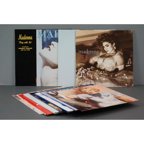 1095 - Vinyl - Twelve Madonna vinyl LP's to include Surprise (LZL 035), True Blue (Sire Records WX 54), Ero... 