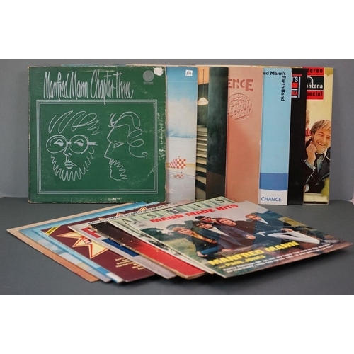 1097 - Vinyl - Fifteen Manfred Mann vinyl LP's to include Chapter Three (Vertigo Records VO3), Watch (Bronz... 