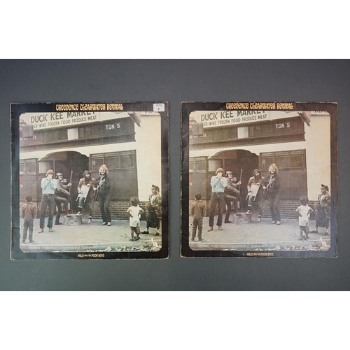 1098 - Vinyl - Six Creedence Clearwater Revival vinyl LP's to include Cosmo's Factory (Liberty Records LBS ... 