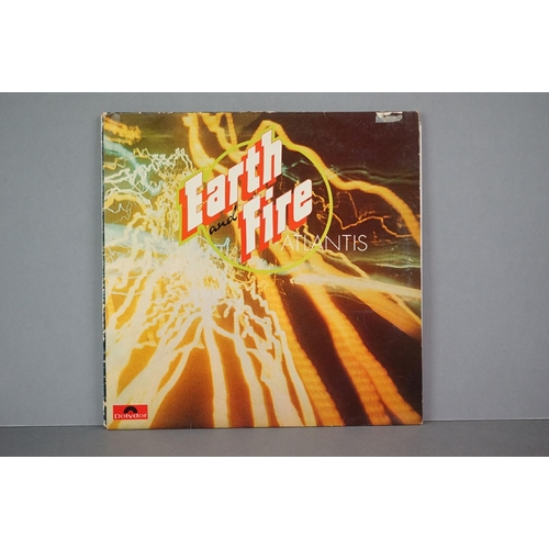 1195 - Vinyl - Ten Earth And Fire vinyl LP's to include Andromeda Girl (Vertigo Records 6399 271), Atlantis... 