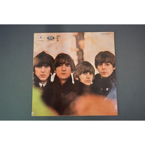 1197 - Vinyl - The Beatles 4 LP's to include Beatles For Sale (PMC 1240) mono, flipback sleeve, matrices XE... 