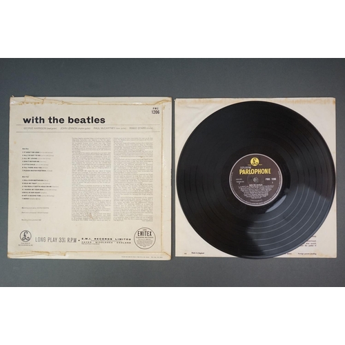 1197 - Vinyl - The Beatles 4 LP's to include Beatles For Sale (PMC 1240) mono, flipback sleeve, matrices XE... 