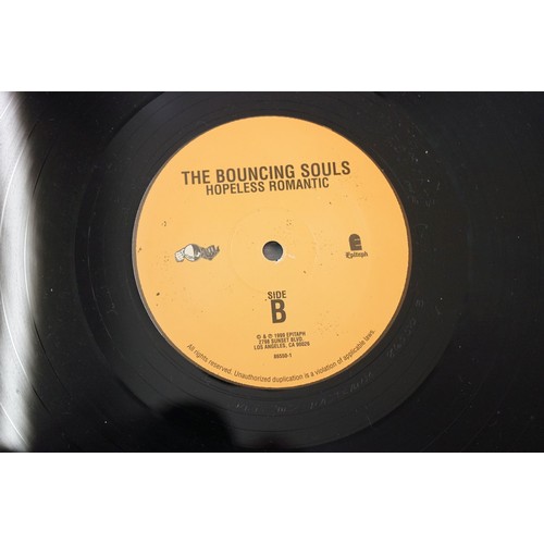 308 - Vinyl - The Bouncing Souls Hopeless Romantic LP on Epitaph 86550-1, with insert, sleeve vg+, vinyl e... 