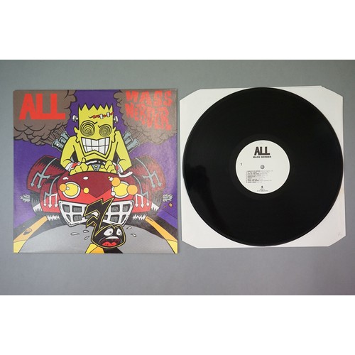 309 - Vinyl - All Mass Nerder LP on Epitah 86531-1 with insert, sleeve vg++, vinyl vg+ with smudge marks a... 