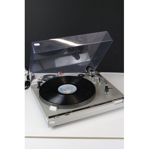 1451 - Music / Hi-Fi Equipment - Technics SL-B2 turntable, Technics M5 cassette deck, Technics SU-Z1 amplif... 