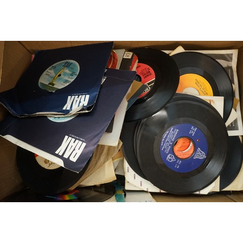 1445 - Vinyl - Large quantity of 45s spanning the genres and decades, within picture / company sleeves, som... 