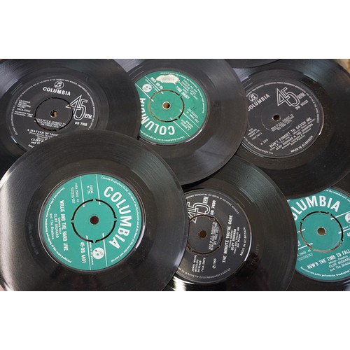 1445 - Vinyl - Large quantity of 45s spanning the genres and decades, within picture / company sleeves, som... 