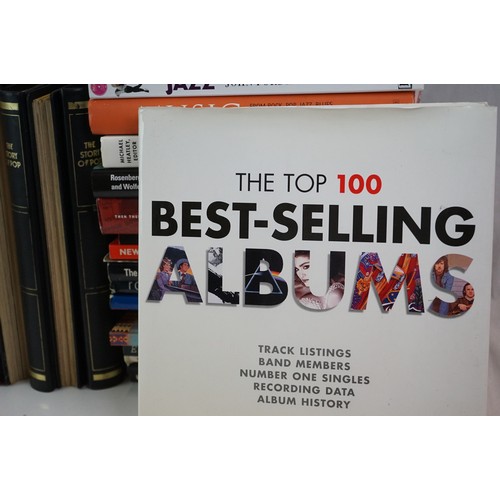 1380a - Books - Large quantity of mainly music related books and magazines to include Rock n Roll, Country, ... 