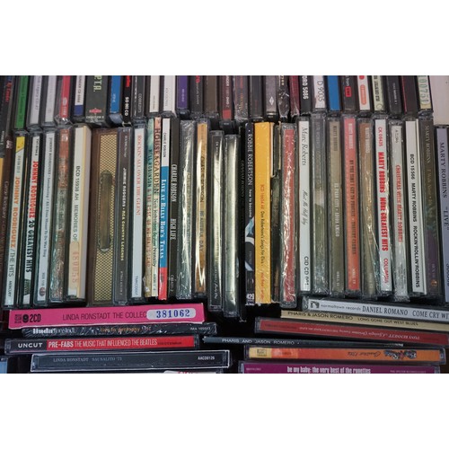 1386 - CD's - Around 300 CD's to include many Country artists, Pop, Rock etc in excellent condition (2 boxe... 