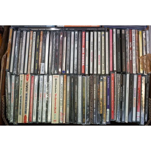 1386 - CD's - Around 300 CD's to include many Country artists, Pop, Rock etc in excellent condition (2 boxe... 