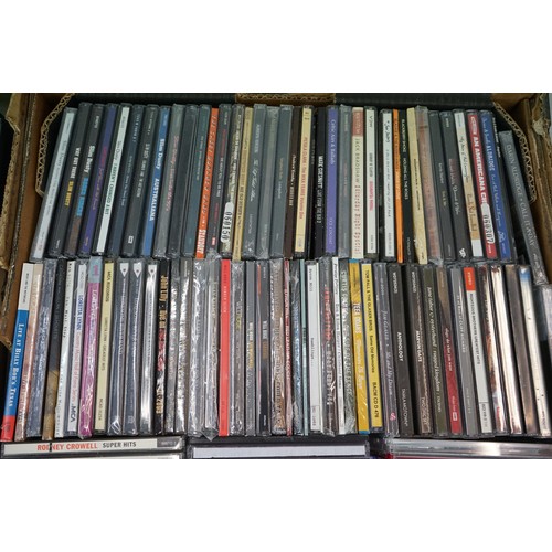 1386 - CD's - Around 300 CD's to include many Country artists, Pop, Rock etc in excellent condition (2 boxe... 