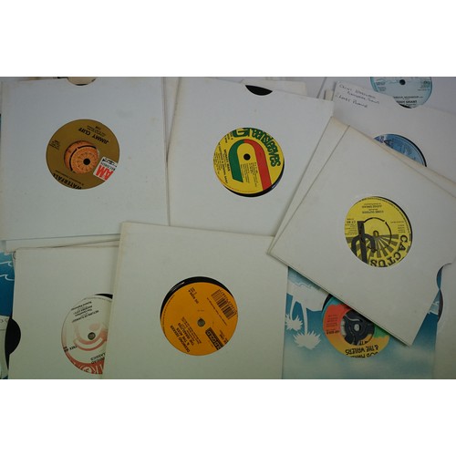 1458A - Vinyl - Approximately 50 Reggae 45s to include Bob Marley & The Wailers, Inner Circle, Emporer Rosko... 